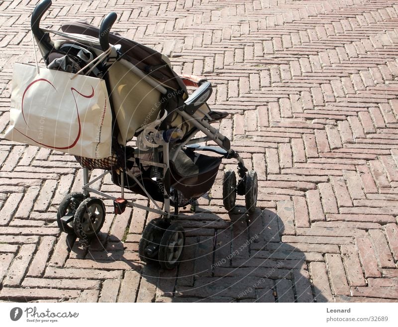 stroller Floor covering Brick Pouch Stock market Baby Things Shadow Sun suction bottle pram bag shade tile