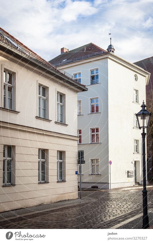 empty streets (9). Lifestyle Living or residing Sky Clouds Brandenburg an der Havel Town Downtown Deserted House (Residential Structure) Manmade structures