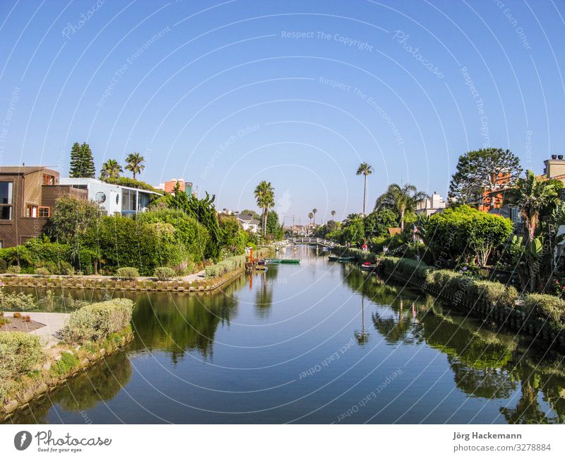 old canals of Venice in California, beautiful living area Beautiful Beach House (Residential Structure) Landscape Sky Tree Town Building Architecture Street