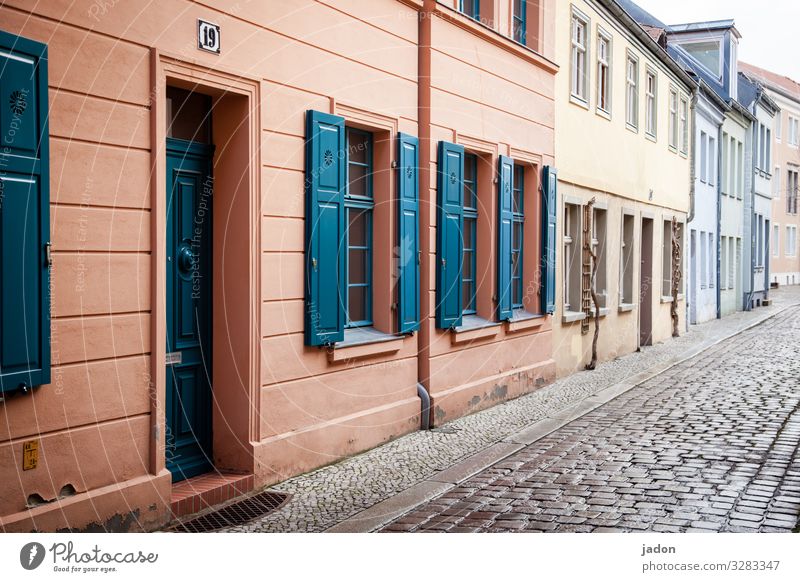 empty streets (11). Luxury Flat (apartment) Brandenburg an der Havel Town Old town Deserted House (Residential Structure) Manmade structures Building