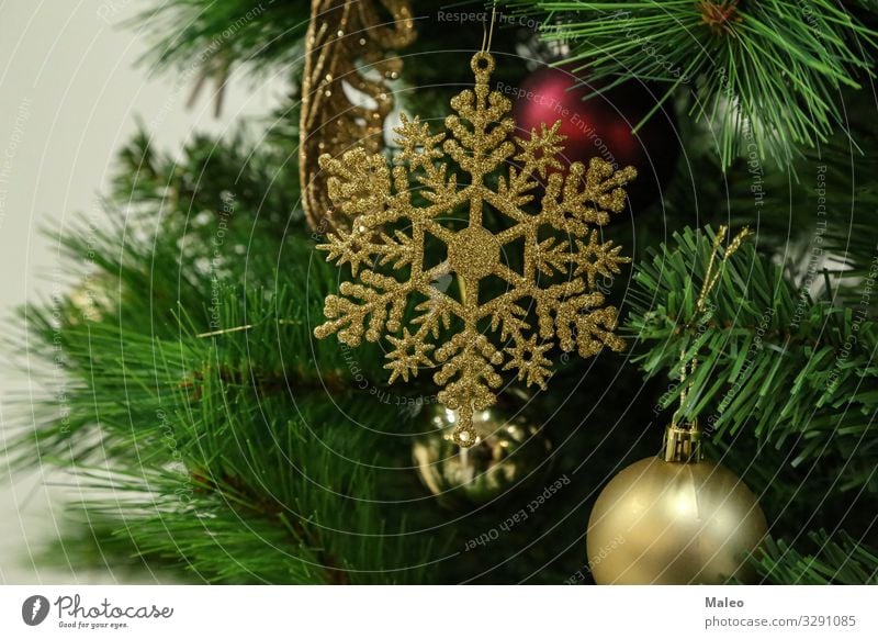 Christmas tree decorations Abstract Background picture Sphere Bright Feasts & Celebrations Christmas & Advent Multicoloured December Decoration Design Festive