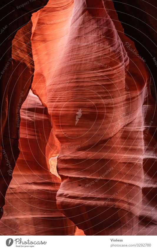 Antelope Canyon, just not lost Page USA Americas Nature Rock Stone Lake Powel Colour Cave Visual spectacle