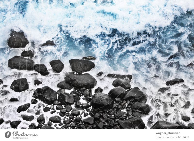 The Edge Beach Power Beautiful Top Cologne Fine Art Coast Stone Rock Ocean Atlantic Ocean Waves Swell Dynamics Water Elements Calm Travel photography Relaxation