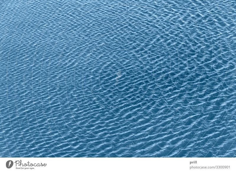 blue water surface Nature Water Fluid Fresh Wet Surface Undulating full-frame image Natural Background picture Surface of water Uneven Damp Undulation full-size