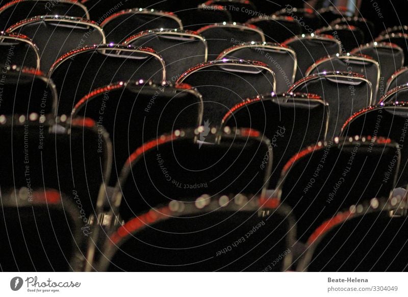 Unoccupied 1 chairs Free unmanned Places Seating Row of seats Sit Structures and shapes Event Deserted