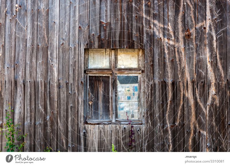 old shed Wooden wall Old Weathered Transience Brown Window shack Decline Structures and shapes Broken Flake