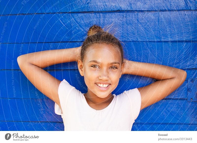 beauty girl , baracoa - cuba Lifestyle Style Happy Beautiful Playing Vacation & Travel Trip Island Child Human being Feminine Young woman Youth (Young adults)