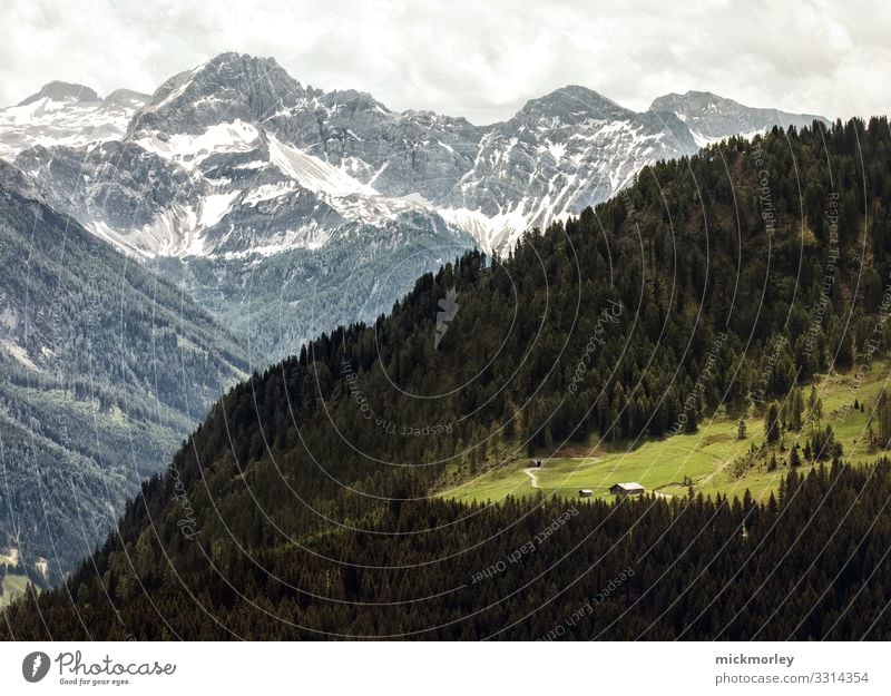 Alpine hut in the mountains Healthy Life Well-being Relaxation Calm Vacation & Travel Tourism Trip Adventure Far-off places Freedom Summer Summer vacation