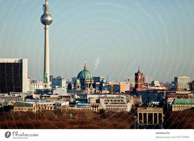 Skyline Berlin City A Royalty Free Stock Photo From Photocase