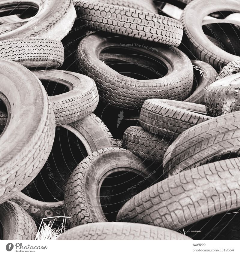 old tyres Car tire Tire Old Threat Dark Hideous Broken Gray Ignorant Frustration Chaos Apocalyptic sentiment Disappointment Concern Transience Trash