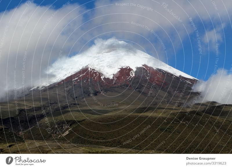 Cotopaxi Volcano in Ecuador clouds Vacation & Travel Human being Environment Nature Landscape Sand Clouds Climate Climate change Weather Beautiful weather