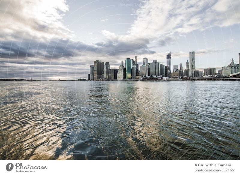 Heavy Metal NYC New York City Town Port City Outskirts Skyline Populated High-rise Bank building freedom tower Glittering Banking district Wall Street Downtown