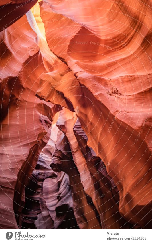 Antelope Canyon Visual spectacle Cave Colour Lake Powel Stone Rock Nature Americas USA Page