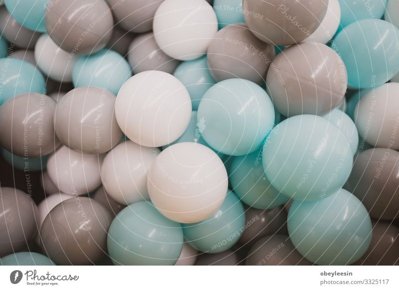 A collection of colored plastic balls Joy Happy Swimming pool Leisure and hobbies Playing Sports Baby Playground Toys Happiness Together Small Cute Many White