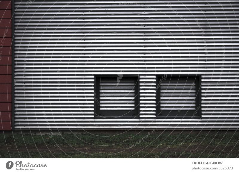 Olympic base Brandenburg/Potsdam, (detail) Sporting Complex Outskirts Manmade structures Building Architecture Facade Esthetic Cool (slang) Dark Elegant Near