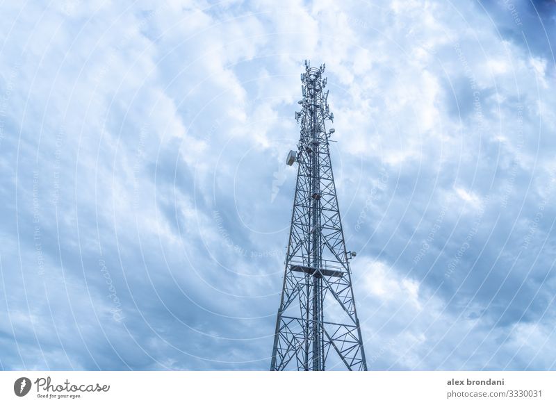 Wireless Data Communication Tower and Telephony Technology Advancement Future Telecommunications Information Technology Internet Energy industry Services