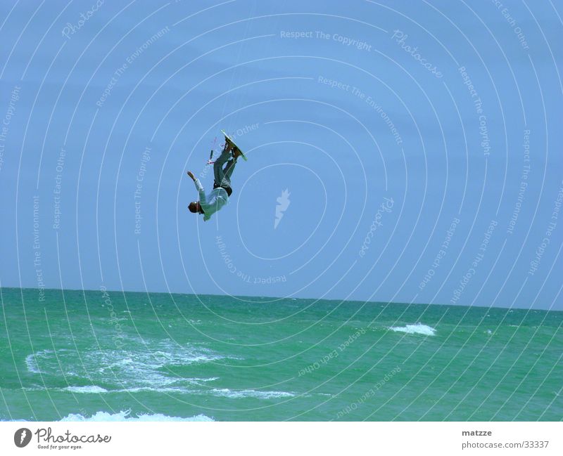 Dead Man Trick Extreme sports kite boarding Kiting