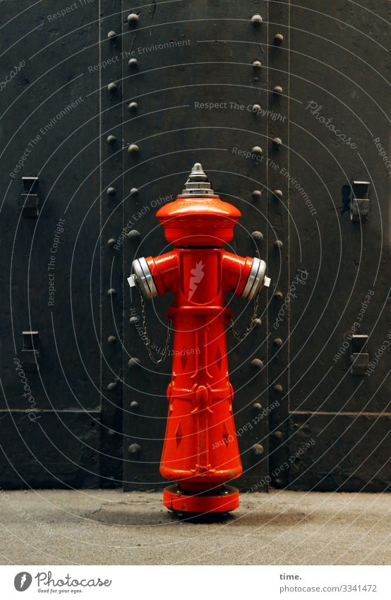 Imperial hydrant - for willma Technology Water resources management Hamburg St Pauli-Elbtunnel door Goal Pedestal Fire hydrant Esthetic Exceptional conceit Red