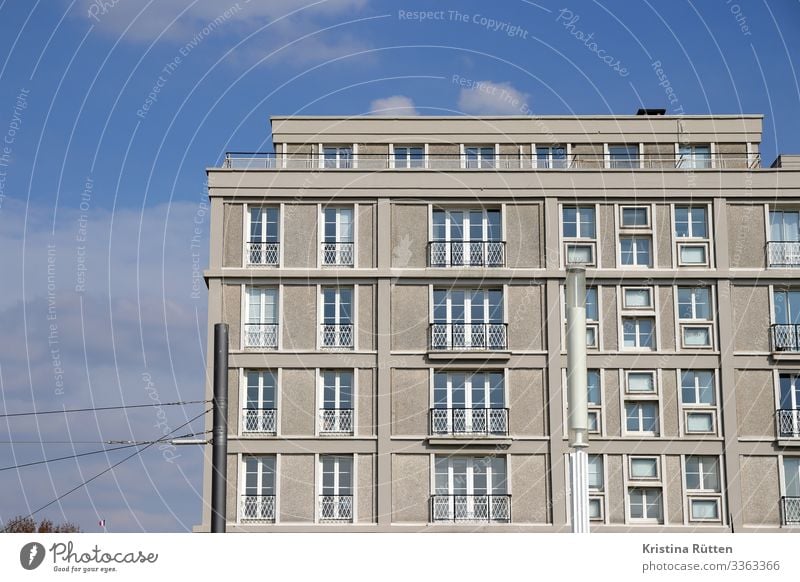 world heritage architecture Flat (apartment) House (Residential Structure) Town Port City Building Architecture Facade Window Concrete Historic Le Havre