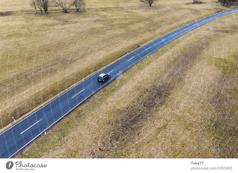 #Car from upstairs #2 Winter Transport Means of transport Traffic infrastructure Road traffic Street Esthetic Colour photo Exterior shot Aerial photograph