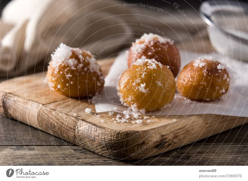 Carnival fritters or buñuelos de viento for holy week Artisan Ball Breakfast Roll christmas Cooking Dessert Dough Flour Food Healthy Eating Food photograph