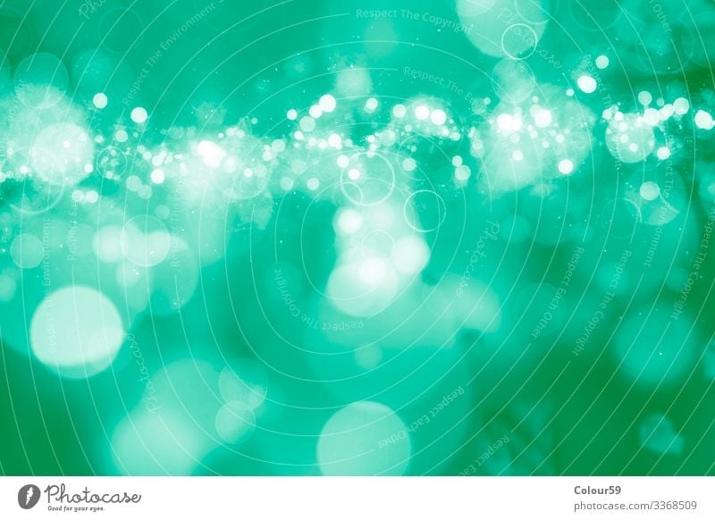 Nice Bokeh in green Design Christmas & Advent Nature Glittering Soft Background picture Glamor blurry Green bokeh gleam gleaming Circle Blur Pattern Festive