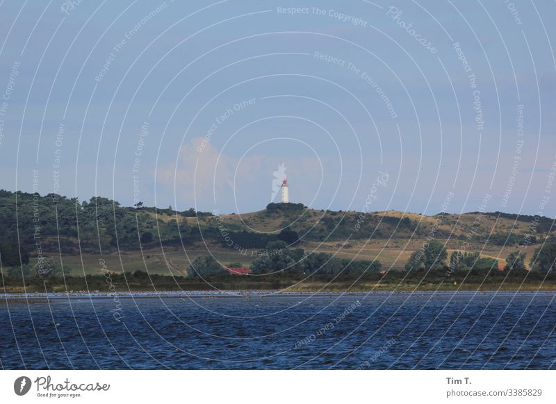 Hiddensee Island Baltic Sea Lighthouse sailing Sailing Summer