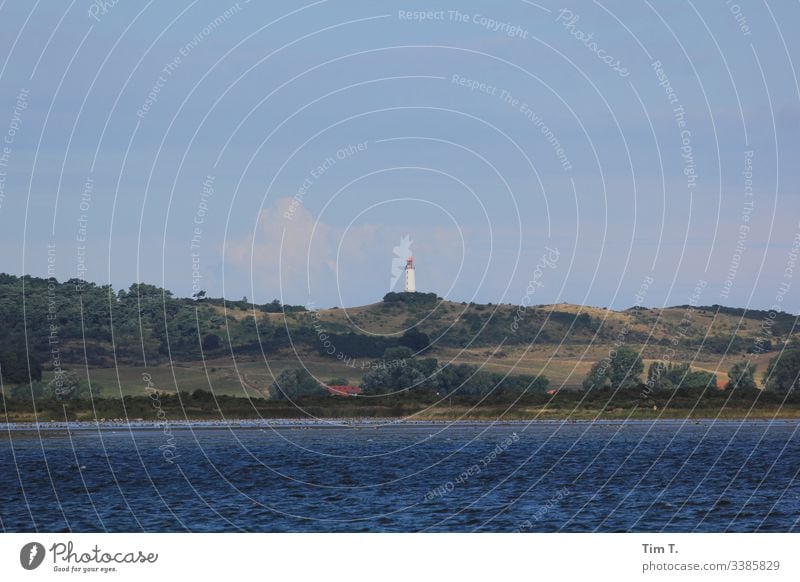 Hiddensee Island Baltic Sea Lighthouse sailing Sailing Summer