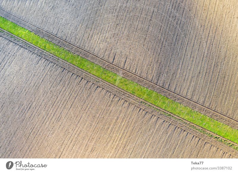 #Field from above 1 drone from on high agriculture Working in the fields Margin of a field Forest Farm two grass