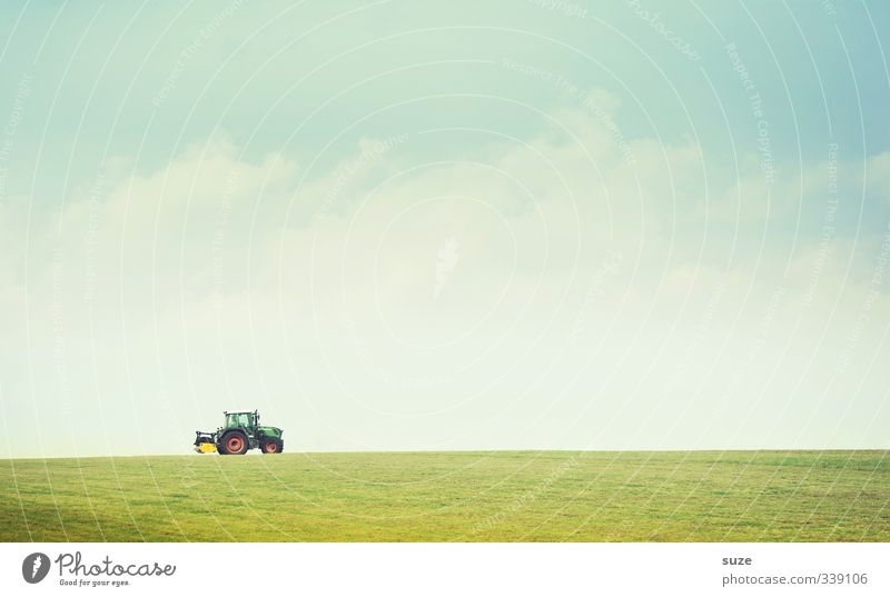 farmer power Work and employment Agriculture Forestry Environment Nature Elements Air Sky Clouds Horizon Beautiful weather Meadow Field Means of transport
