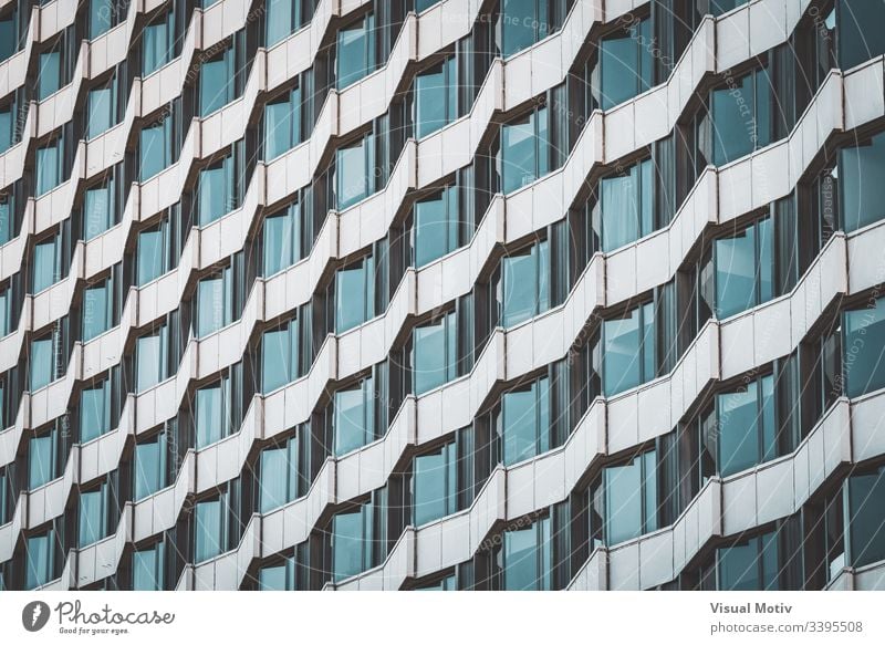 Irregular facade of an urban building creating a pattern abstract abstract background abstract photography afternoon architectonic architectural architecture