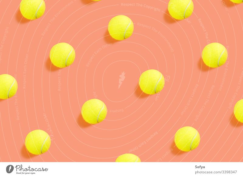 Premium Photo  Mini balls of different sports on yellow background.  minimalism sport concept. top view. flat lay. copy space.