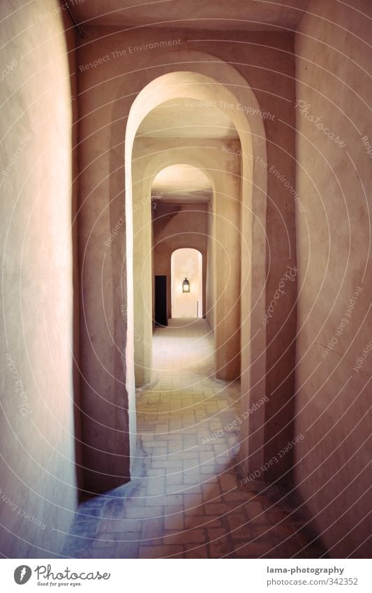 El corredor Seville Andalucia Spain Old town Manmade structures Building Architecture Wall (barrier) Wall (building) Facade Corridor Hallway Symmetry Tile