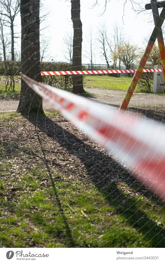 Sign of Playground Closed Due To Corona Virus, Forbidden To Enter, Germany,  Europe Editorial Photography - Image of play, pandemic: 178647327