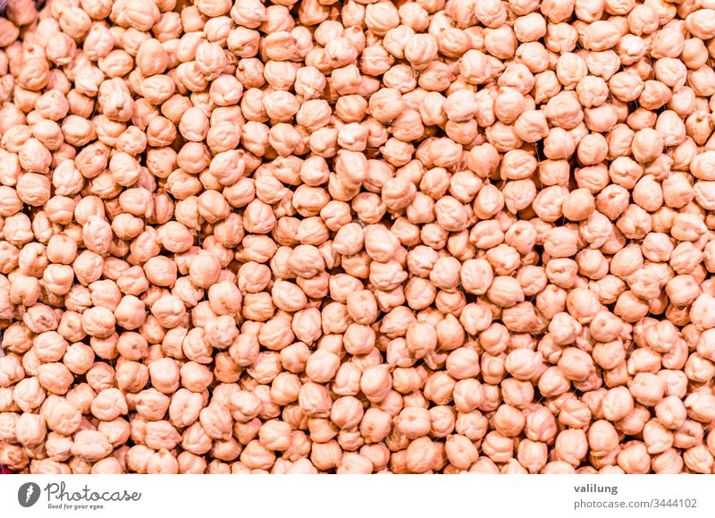 Detail of chick pea beans Cicer arietinum agriculture background chickpea closeup diet food fresh freshness grain harvest healthy ingredient legume natural