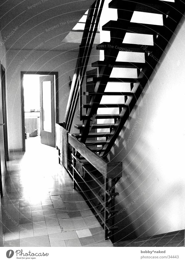 stairwell Light Architecture Stairs Light (Natural Phenomenon) Shadow Contrast Tile