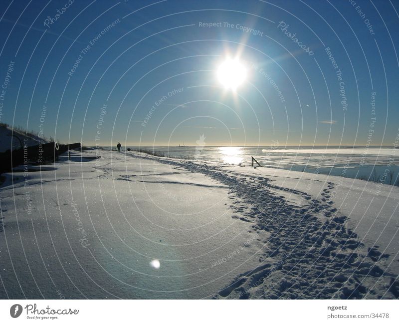 Island Suomenlinna off Helsinki, January-Sun Finland Snowscape