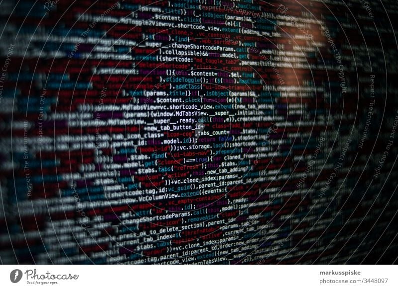 Source Code HTML Javascript - a Royalty Free Stock Photo from Photocase