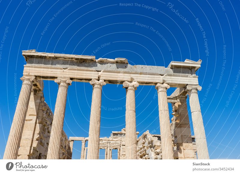 Parthenon temple. Acropolis in Athens, Greece greece acropolis athens ancient building greek parthenon famous architecture landmark classical tourism