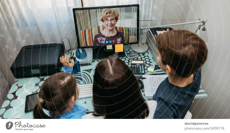 Little pre-school girl learns to solve puzzles online and plays educational  games on tablet at home - a Royalty Free Stock Photo from Photocase