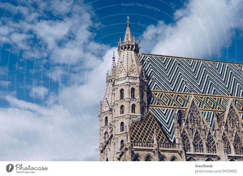 St. Stephan cathedral in Vienna, Austria vienna austria stephan stephen stephansdom church europe tower architecture building city gothic travel landmark