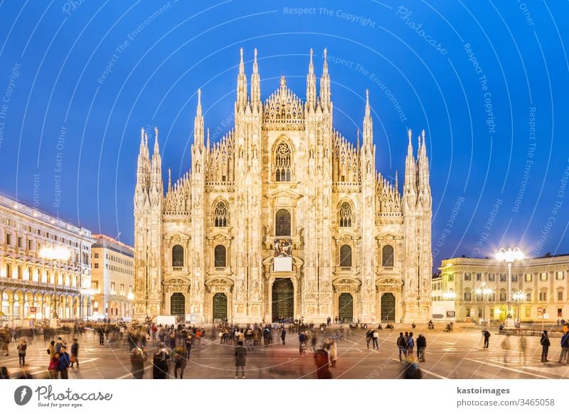 Milan - Duomo stock photo. Image of landmark, christian - 34394122