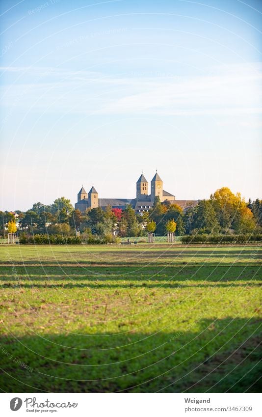 Münsterschwarzach Monastery Monastery chruch Church Benedictine Benedictine monastery Franconia Main pray Christianity Religion and faith Spirituality