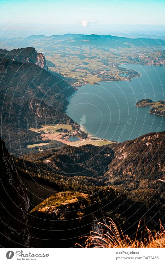 Schafberg With View Of The Salzkammergut A Royalty Free Stock Photo From Photocase