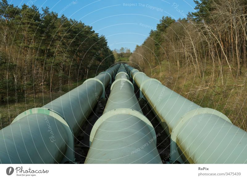Pipelines of a pumped water power plant. scotland Landscape Highlands highland Willow tree Scotland sheep pasture England landscape Wall (barrier)