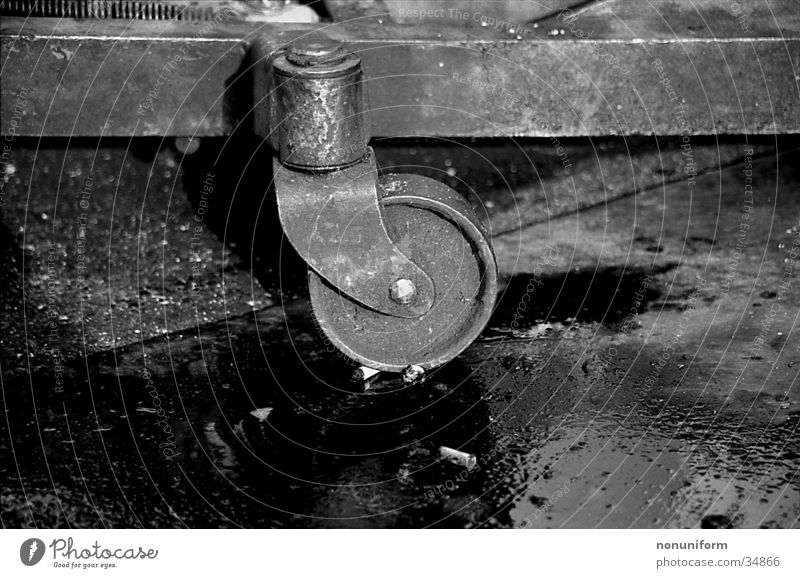 jack Jack Industry Oil Metal Detail repair Black & white photo Close-up