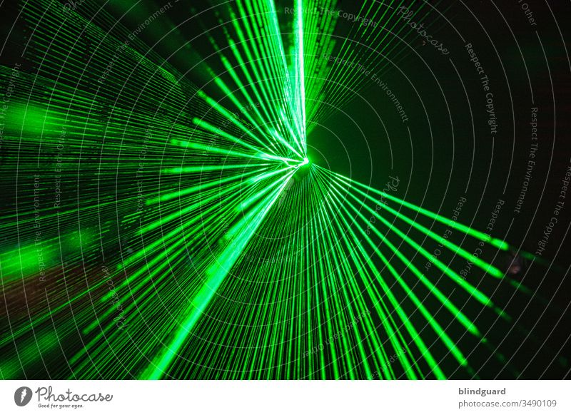 Time for a party!? Is'nt it?! Laser show at an event. Laser beam fan for disco, party, event, rave or techno party laser beam Laser beams Light Night Disco Club