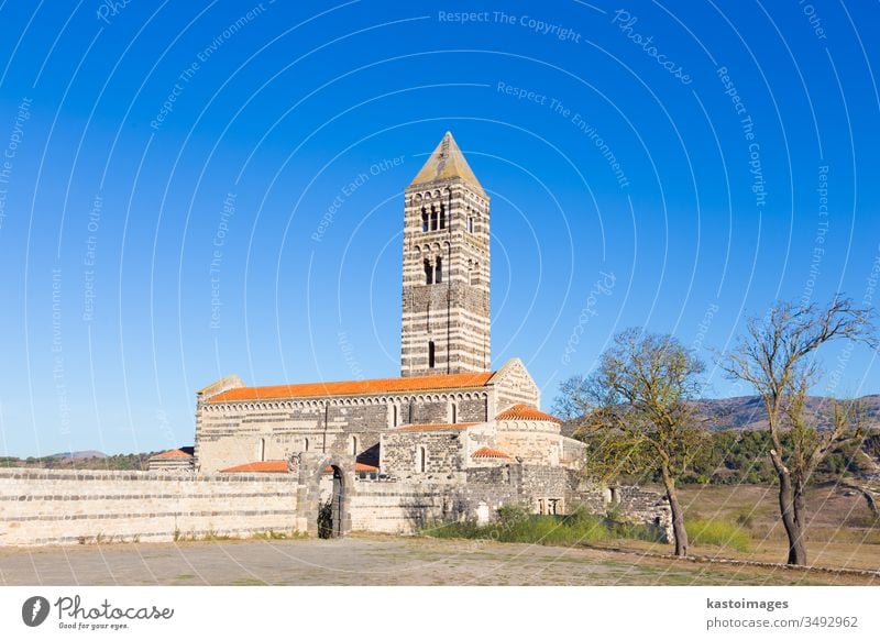 Romanesque church of Santa Trinita di Saccargia. sardinia religion saccargia christian religious worship sky architecture sassari romanesque catholic landmark