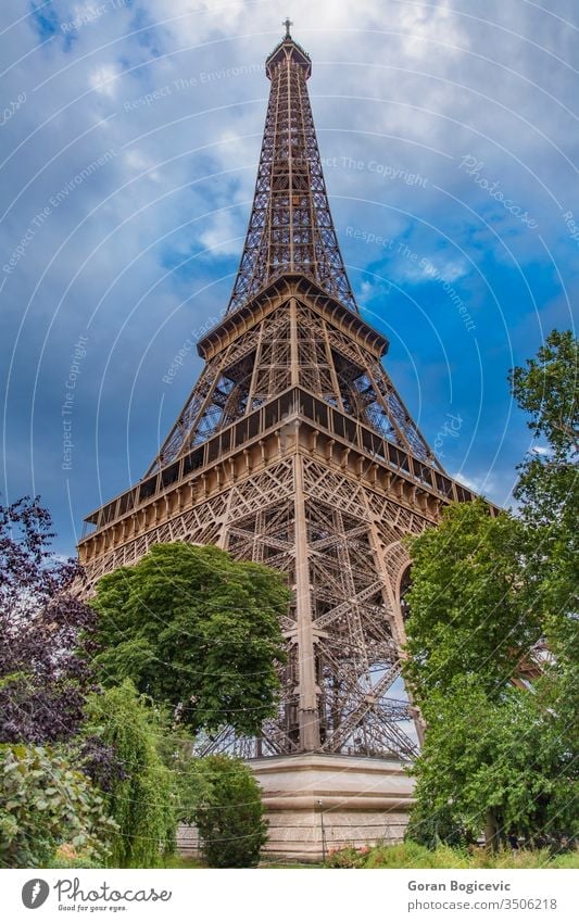 The Eiffel Tower in Paris, France sky france tourism city travel tower europe eifel architecture eiffel french symbol urban paris national landmark monument