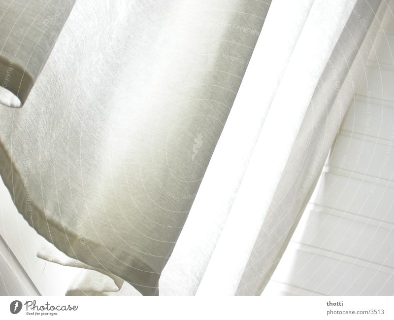 Raise the curtain! Drape White Waves Cloth Decoration Photographic technology Living or residing